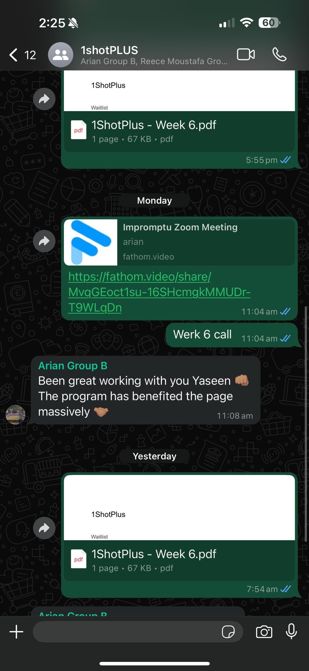 Content 2 Cash client result